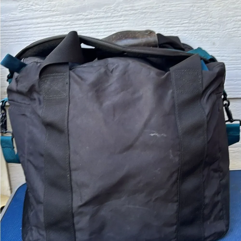 Vintage Patagonia Under Seat Black Duffel Bag